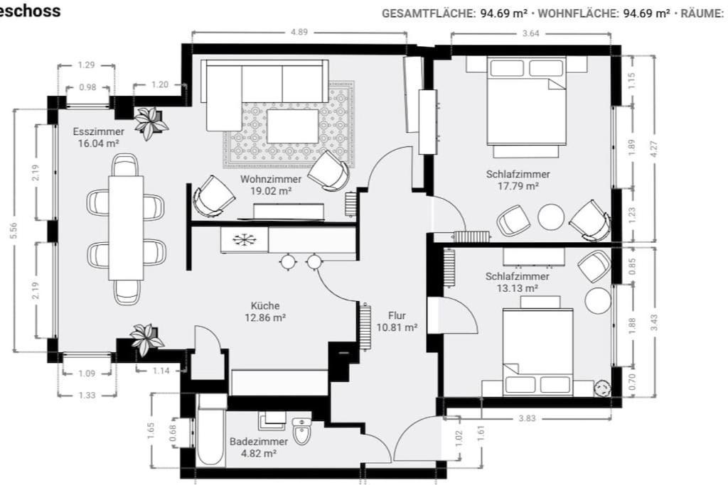 Urban & Chic: 2Bdr, Parkplatz Apartment Witten Exterior photo